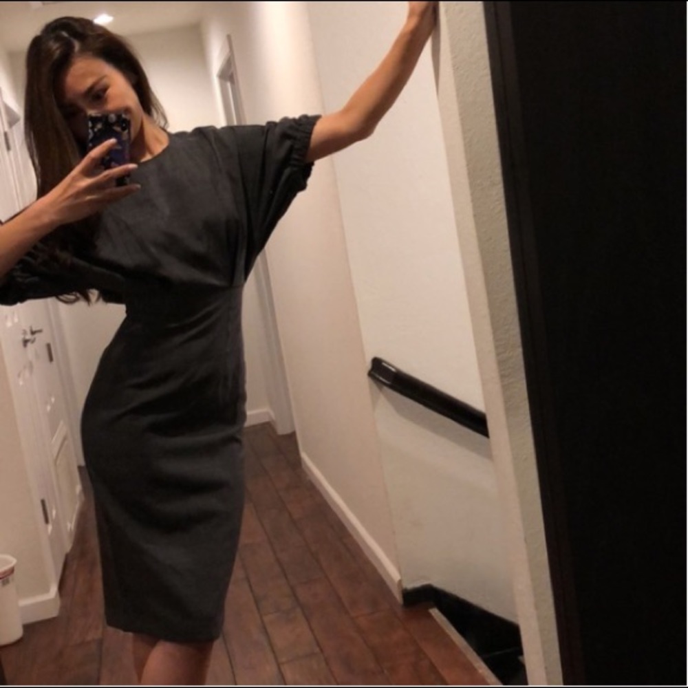 Etoile Isabel Marant Neou Wool Sheath Dress Sz 2